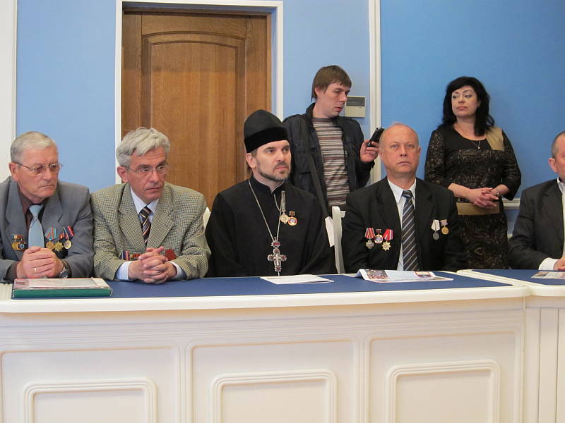 Участие протоиерея Анатолия Комара в приёме в Ростовском общественном собрании