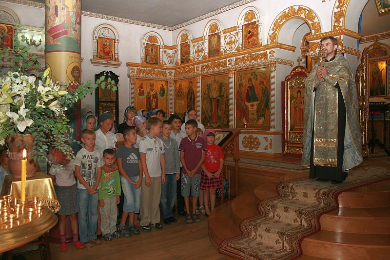 Молебен на начало учебного года – 2013